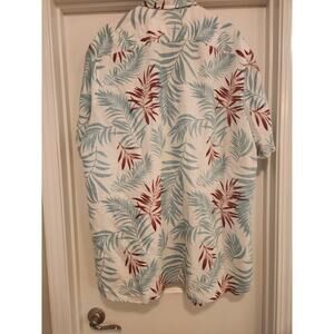 Nautica Mens Hawaiian Button Down Short Sleeve 1XLT